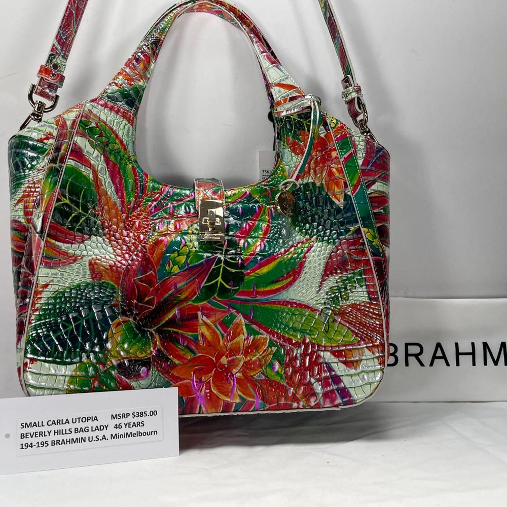 BRAHMIN U.S.A.-NWT$385.00                             1-OF-A-KIND IN THE WORLD ! - Picture 8 of 16